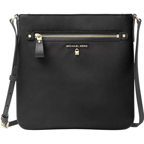 michael kors nylon kelsey large crossbody black|michael michael kors nylon kelsey large crossbody .